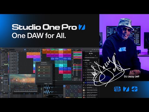 PreSonus | Studio One Pro 7新機能紹介 with DJ Jazzy Jeff